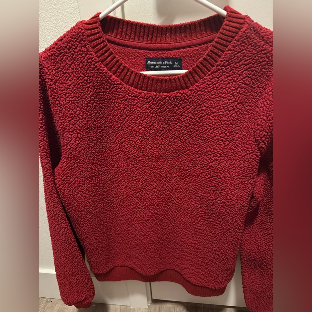 Abercrombie & Fitch soft sherpa pullover